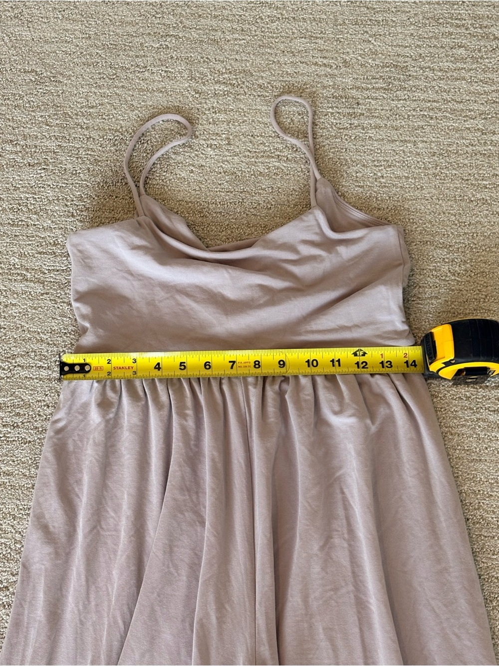 Wilfred Aritzia Dusty Mauve Purple Wide Leg Jumpsuit Women’s M - Picture 5 of 7